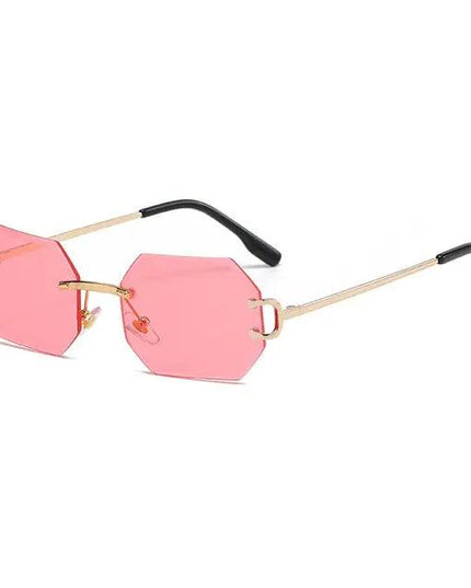 Rimless Octagonal Vintage Shades