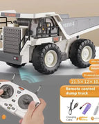 White Dump Truck / 1 Set Of Lithium Batteries
