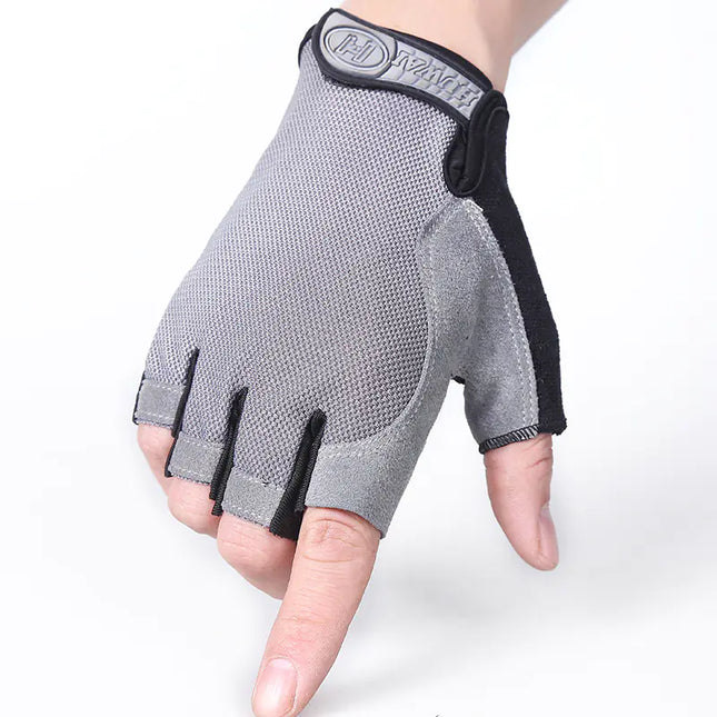 Winter Half-Finger Cycling Gloves