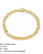 Gold / YS32845 - 6MM 18CM