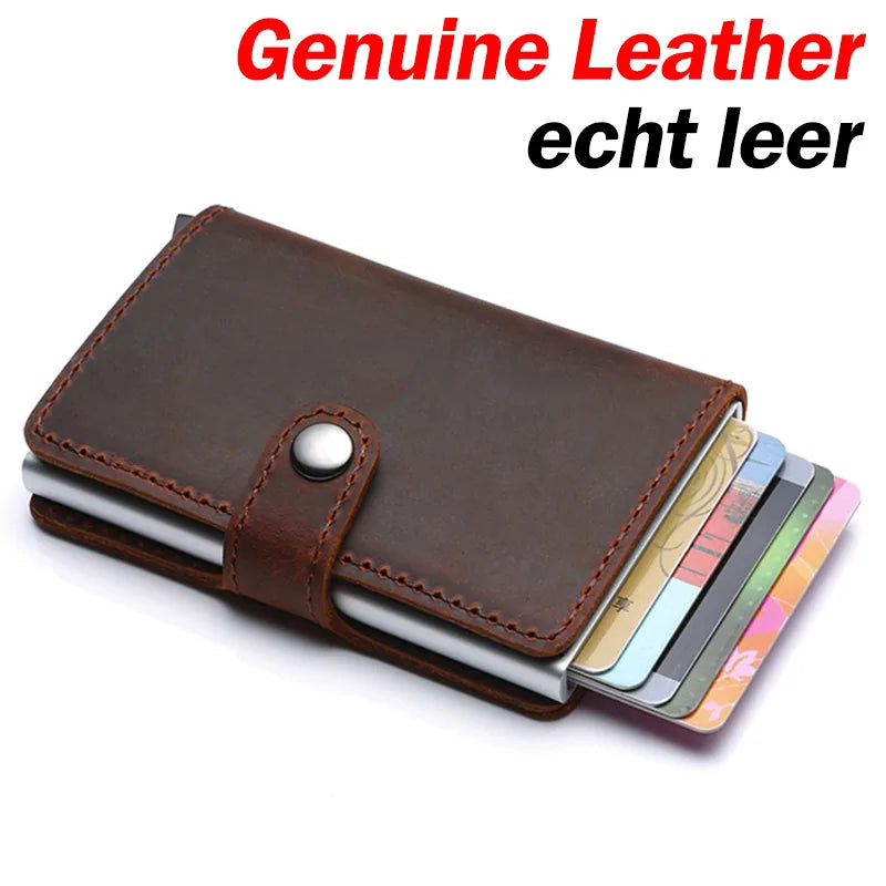 RFID Blocking Wallet ID Card Holder