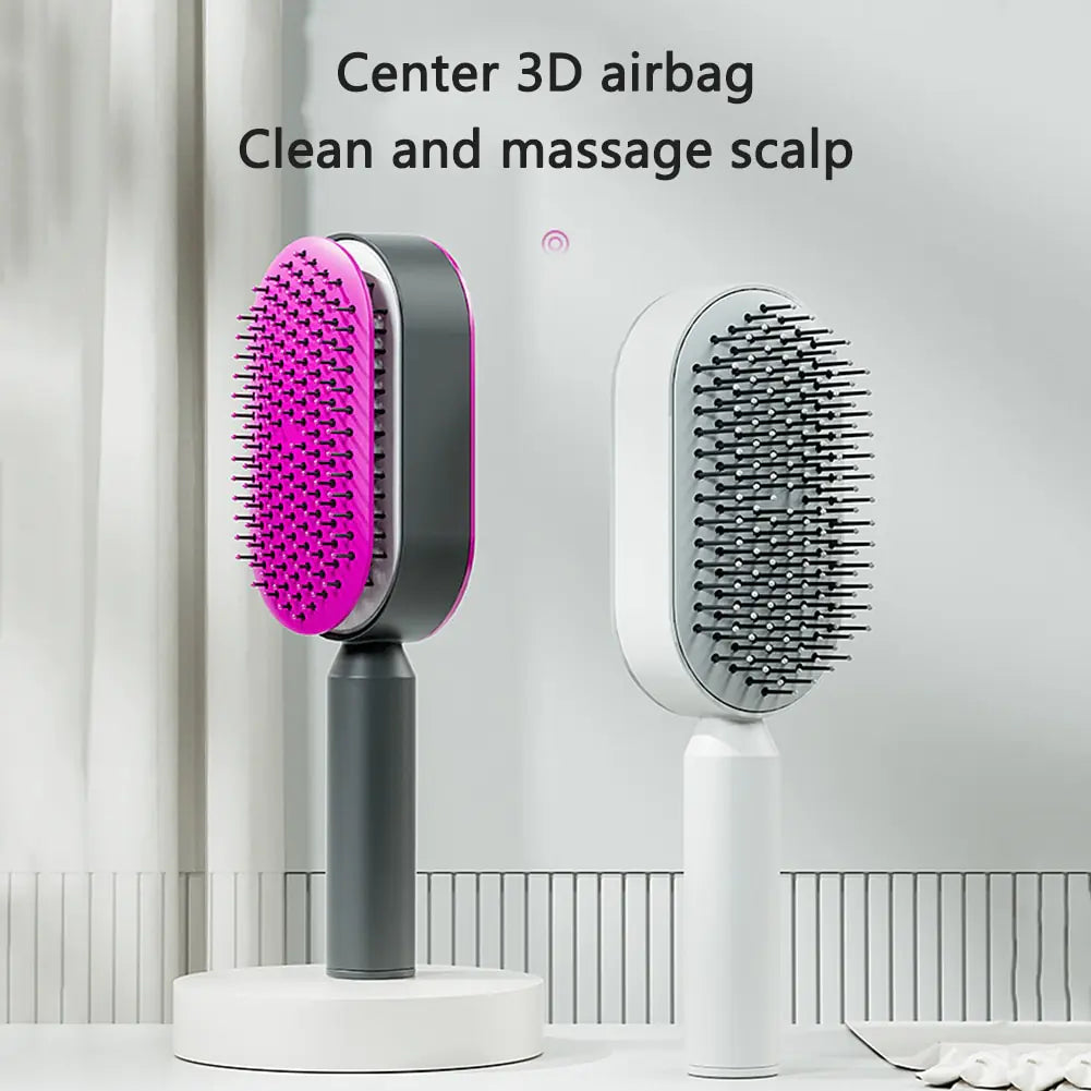 Self Cleaning HairBrush