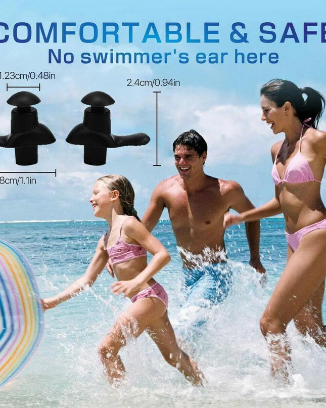 5/10 Pairs Soft Silicone Ear Plugs For Swimming Sleeping Anti Snore Reusable USA