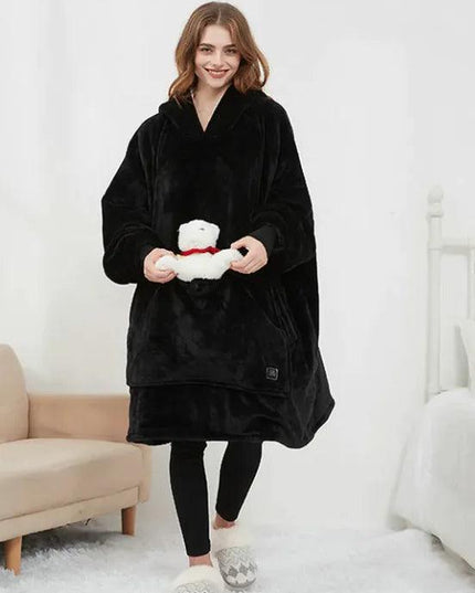 Three-zone Heating Electric Hooded Blanket