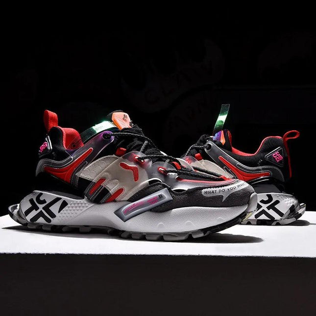 Sneakers Suede Genuine Leather