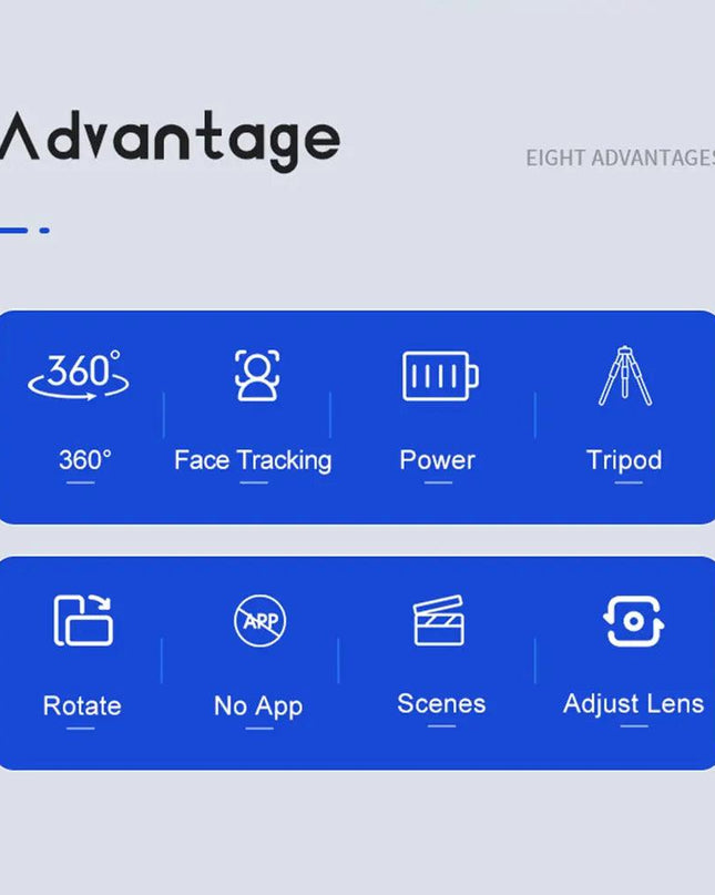 Auto Face Follow-up Gimbal Stabilizer
