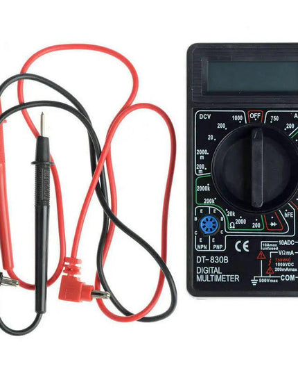 7 Fn Digital Multimeter AC DC Voltage Volt 10 Amp Current Resistance Ohm Meter