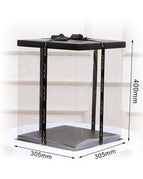 Transparent / 30.5x30.5x40cm