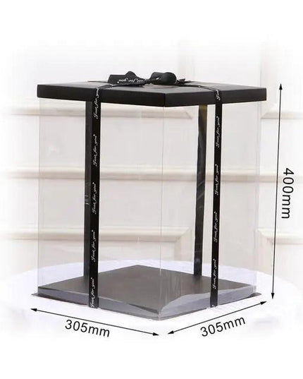 Transparent Empty Gift Box