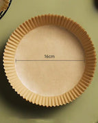 Brown Round / 16cm x 20cm