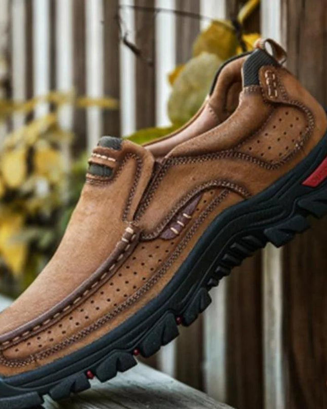 Men Casual Outdoor Slip-on Genuine Leather