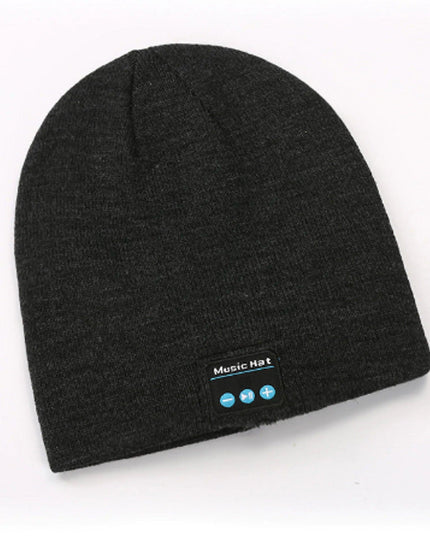 HeadMuse Dark Grey Bluetooth Wireless Beanie