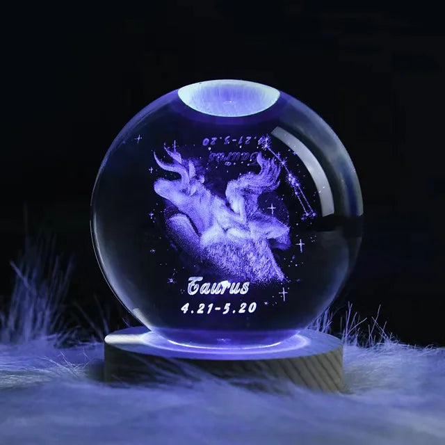 Crystal Ball Night Light