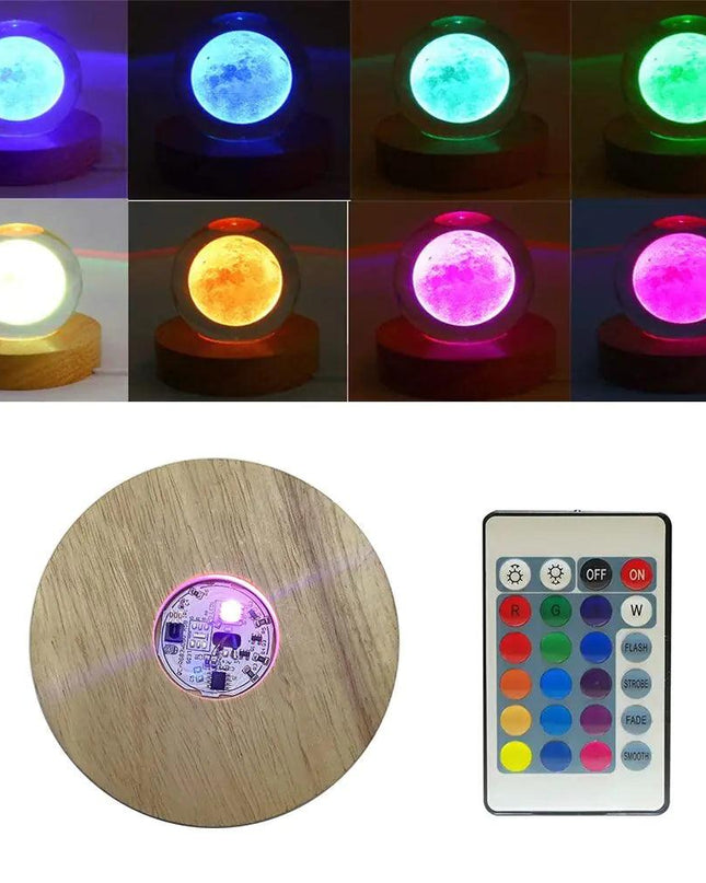 New Wooden LED Light Dispaly Base