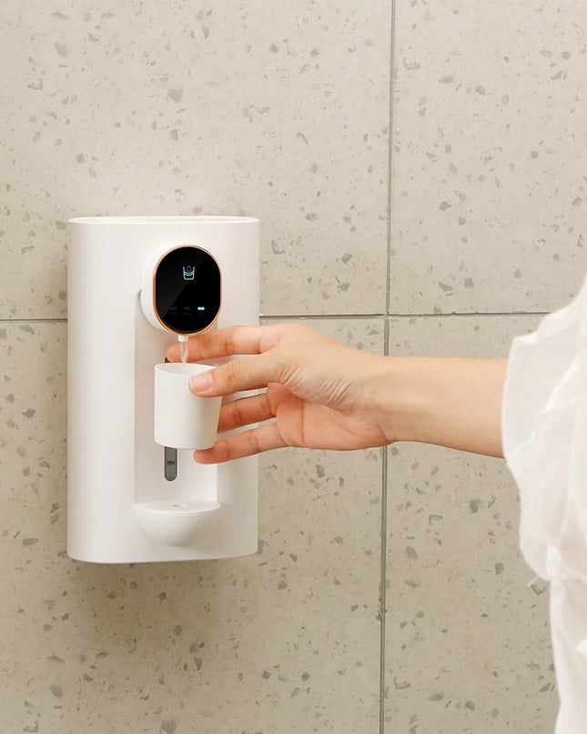 Wall-Mounted Automatic Mouthwash Dispenser