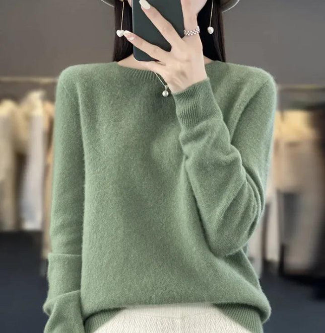 Luxe Knit Cashmere Sweater