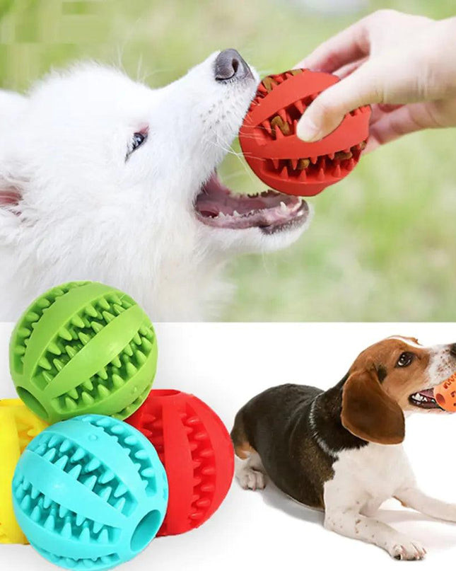 Rubber Balls Chewing Pet Toys