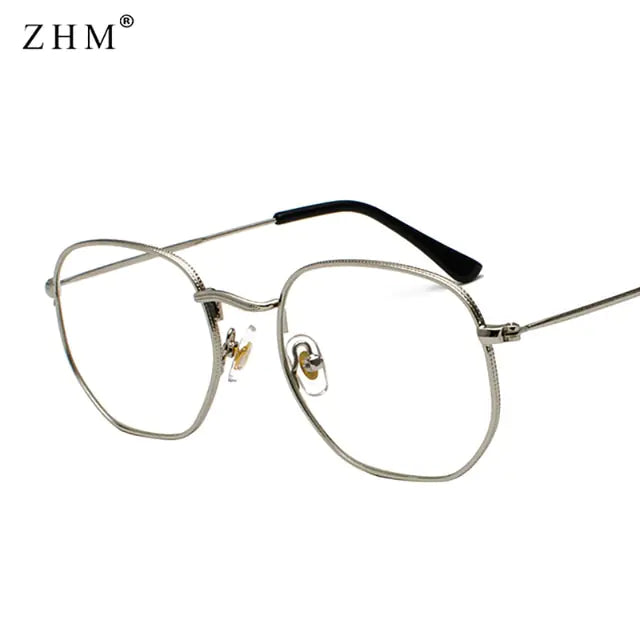 Luxury Sunglasses Classic Square Metal Frame