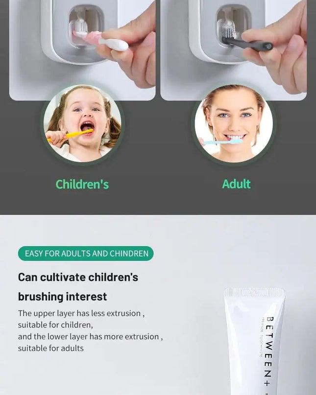 Toothpaste Pump Dispenser Wall Mounted