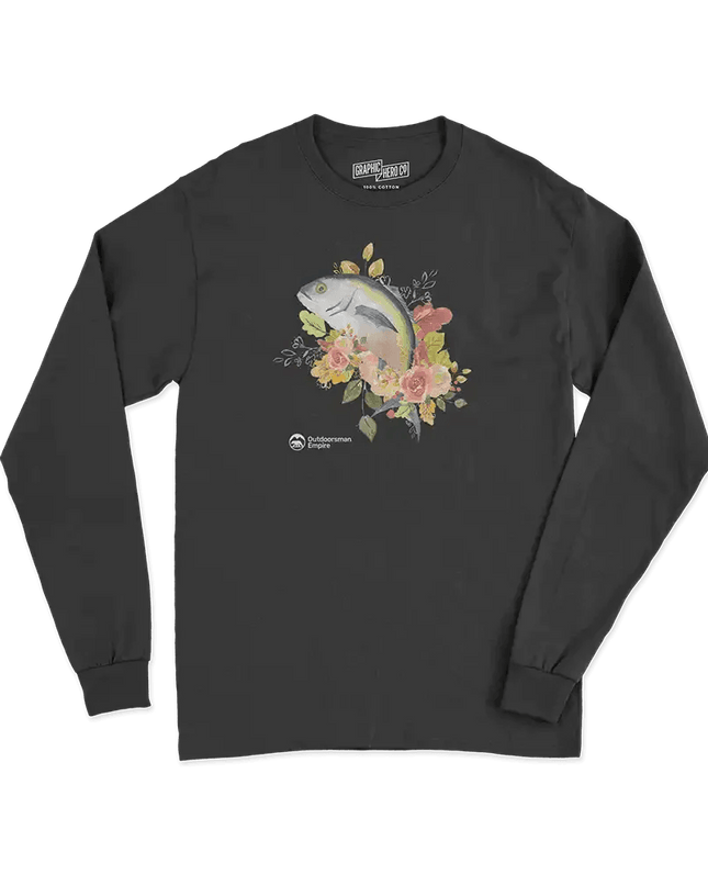 Fishing Flower' Long Sleeve Shirt