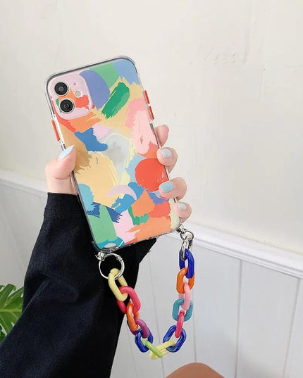 Abstract Art Chain Case