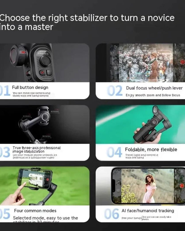 Three-Axis Phone Stabilizer