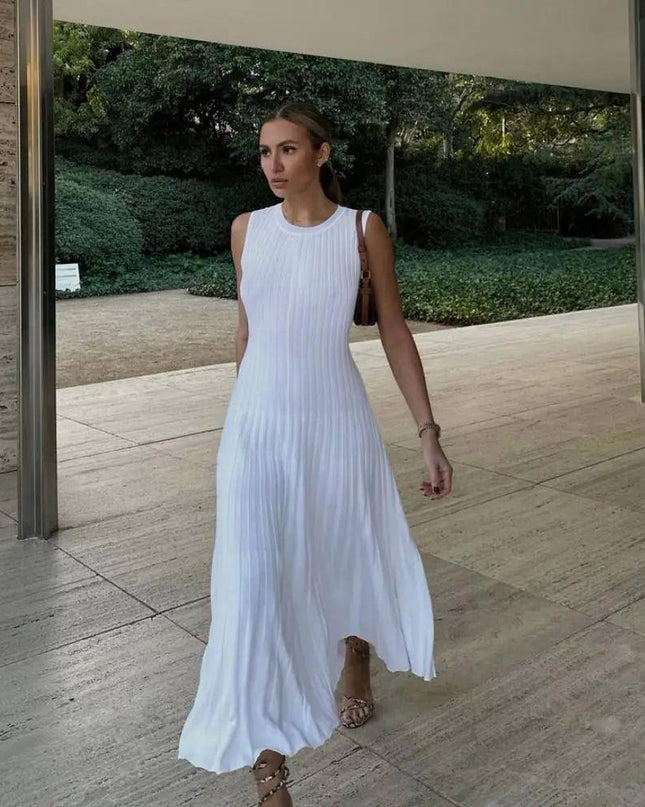 Luxurious Knitted Long Dress