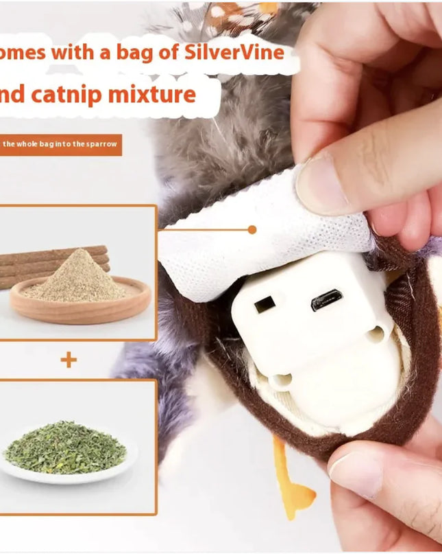 Remote Control Pet Bird Owl Toy