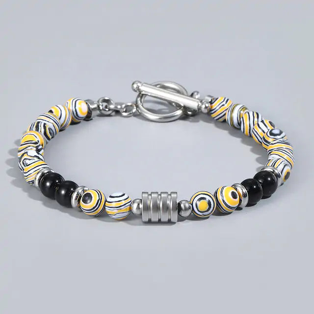 Clasp Tiger Eye Bracelet