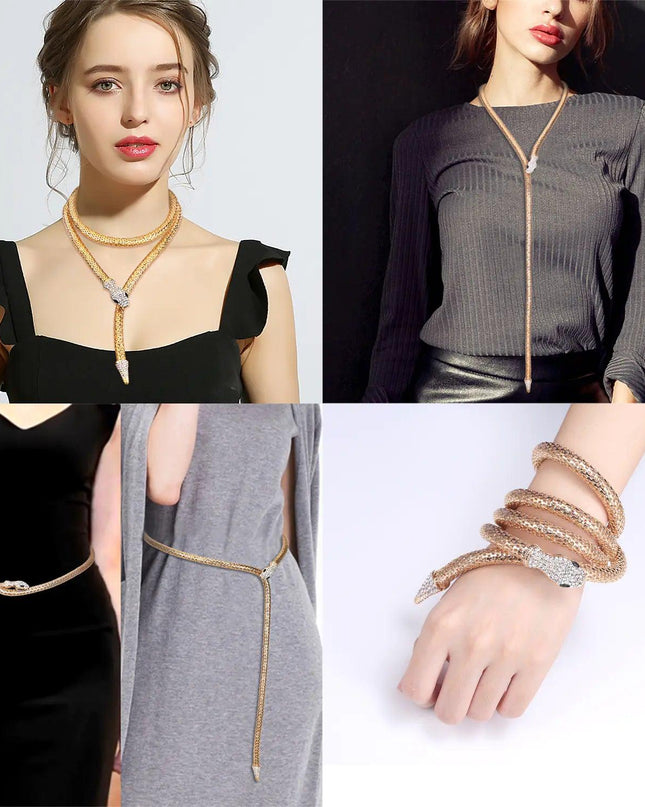 Snake Necklace Choker