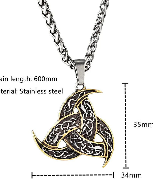 Antique Viking Pendant Necklace