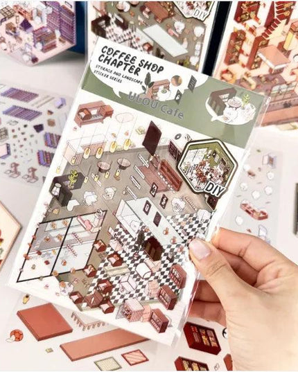 DIY 3D Landscape Stickers For Simulation Placement