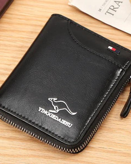 Men's "RFID" Blocking Leather Wallet "Waterproof"