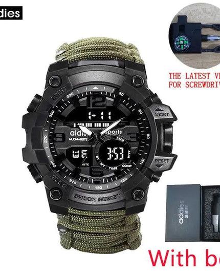 ADDIES Men Military Sports Digital Watches