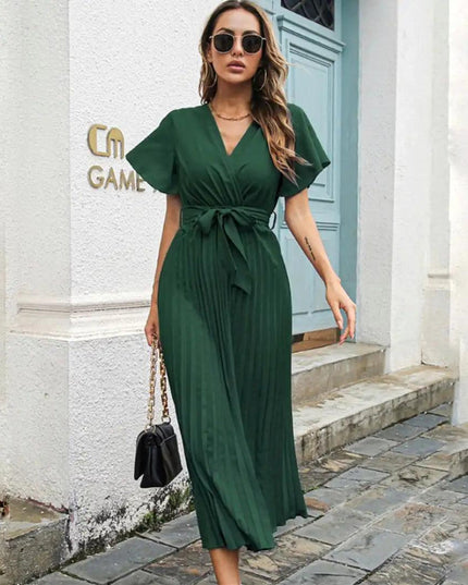 Midi Pleated Diana Dress