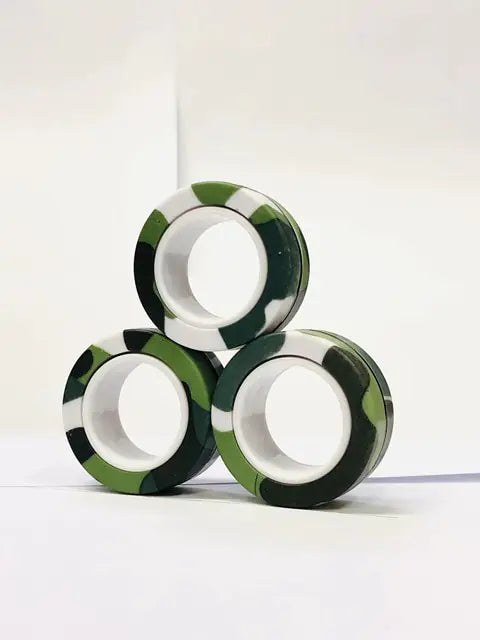 3pcs Finger Magnetic Fidget Rings