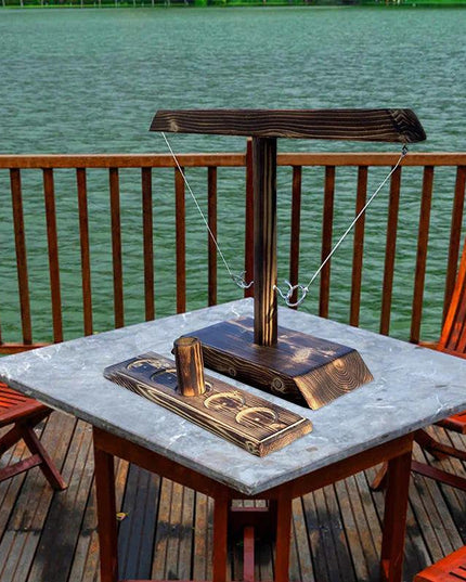 Indoor and Outdoor Ring Game on a String