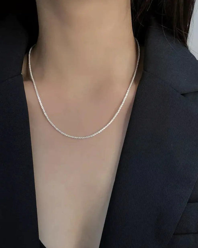 Sparkling Clavicle Chain Choker
