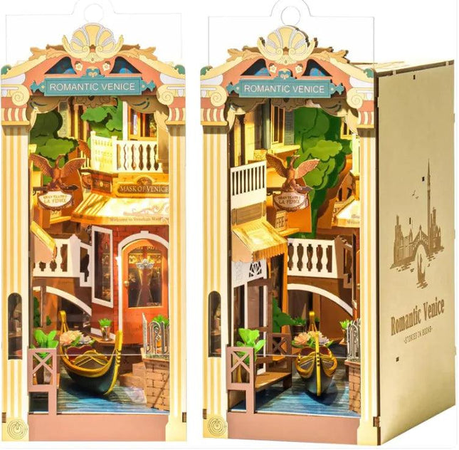 ROBOTIME 3D Wooden Puzzle Bookend