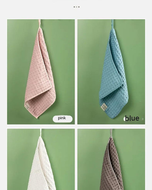 Microfiber Skin-friendly Non-lint Waffle Microfiber Towel