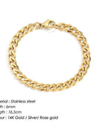 Rose Gold / YS32843 - 6MM 16.5CM