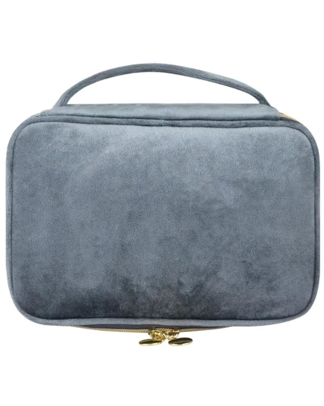 Portable Velvet Cosmetic Bag