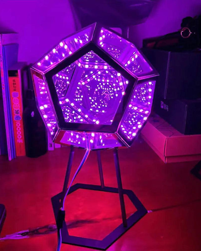 The InfiniteX Dodecahedron Color Art Light