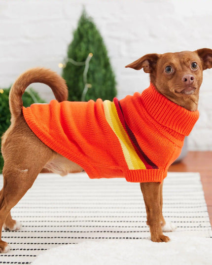 Retro Sweater - Orange