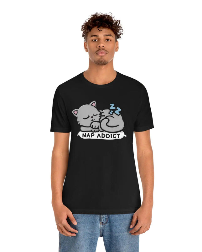 Nap Addict Cat Shirt
