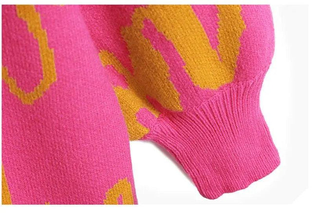 Queen Grafitti Sweater Dress