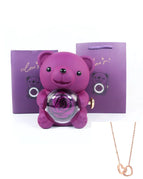 Rose Gold / Add purple box