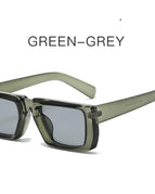 Green Frame Gray Sheet