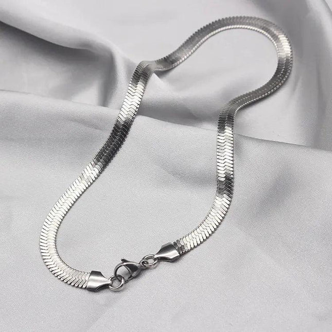 Fashion Snake Chain Men Necklace Choker
