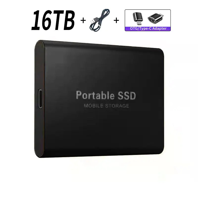 Portable SSD External Storage Hard Disks